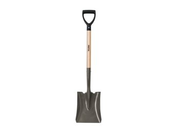Pala ancha de ancho 23 cm - cabo de madera Truper, 22506