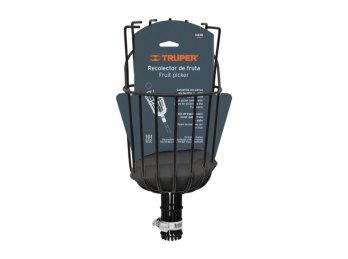 Recolector de frutas tipo canasta sin mango Truper, 14338