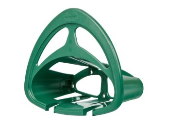 Portamanguera plástico verde para manguera 1/2 hasta 25 mts Truper, 10638