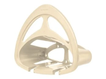 Portamanguera plástico beige para manguera 1/2 hasta 25 mts Lusqtoff, 10639