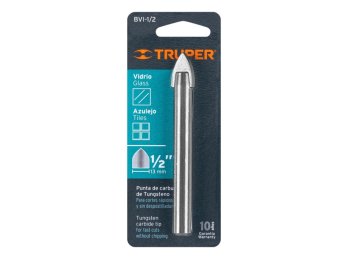 Mecha para vidrio y azulejo diam. 1/12 Truper, 11705