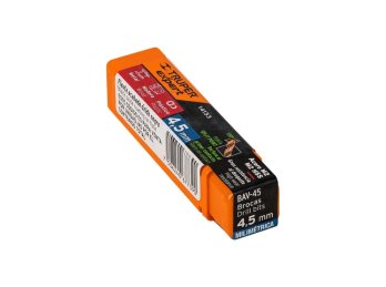 Mecha acero rápido 4.5 mm Truper, 14133