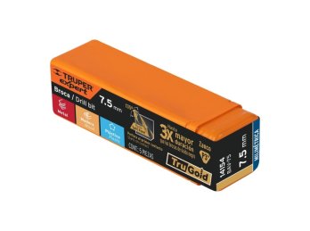Mecha acero rápido 7.5 mm Truper, 14154