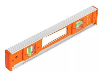 Nivel de aluminio profesional 30 cm 2 gotas Truper, 17030