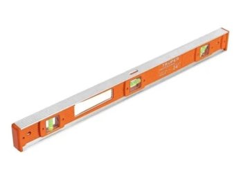 Nivel de aluminio profesional 60 cm 3 gotas Truper, 17036