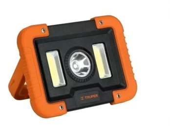 Lampara led trabajo recargable 1600 lm - alcance 220 mts, código 14631
