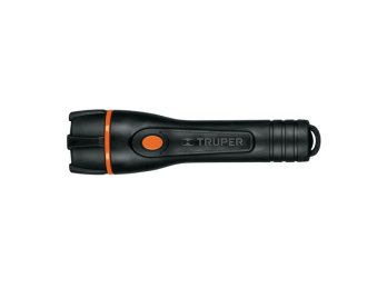 Linterna plástica de led pilas 2D X2 -180 lumens - 200 m, 13019