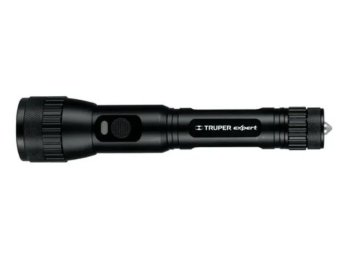 Linterna led cuerpo aluminio - recargable - 310 lm - 195 mts, código 16777