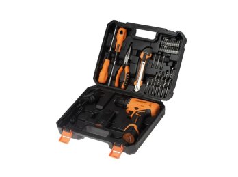 Taladro Atornillador Inalámbrico Lusqtoff, TAL12-8A 12V