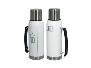 Termo Blanco 3 Estrellas 1 Litro Lusqtoff, TL1-9B3E 