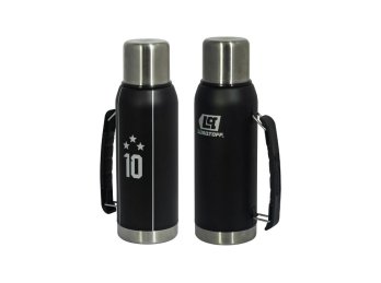 Termo Negro 3 Estrellas 1 Litro Lusqtoff, TL1-9N3E 