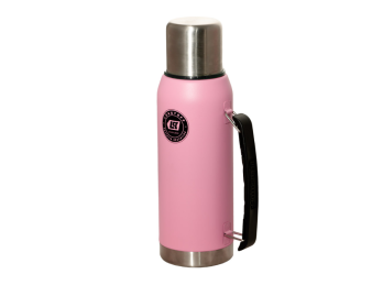 Termo Rosa 1 Litro Lusqtoff, TL1-9R