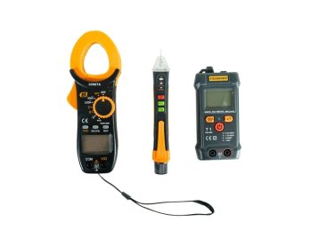 Tester Digital con Pinza Amperométrica Lusqtoff, código TDPL3-8