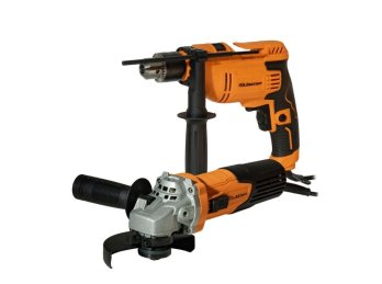 Kit Taladro y Amoladora Lusqtoff, LPACK004-7 Profesional